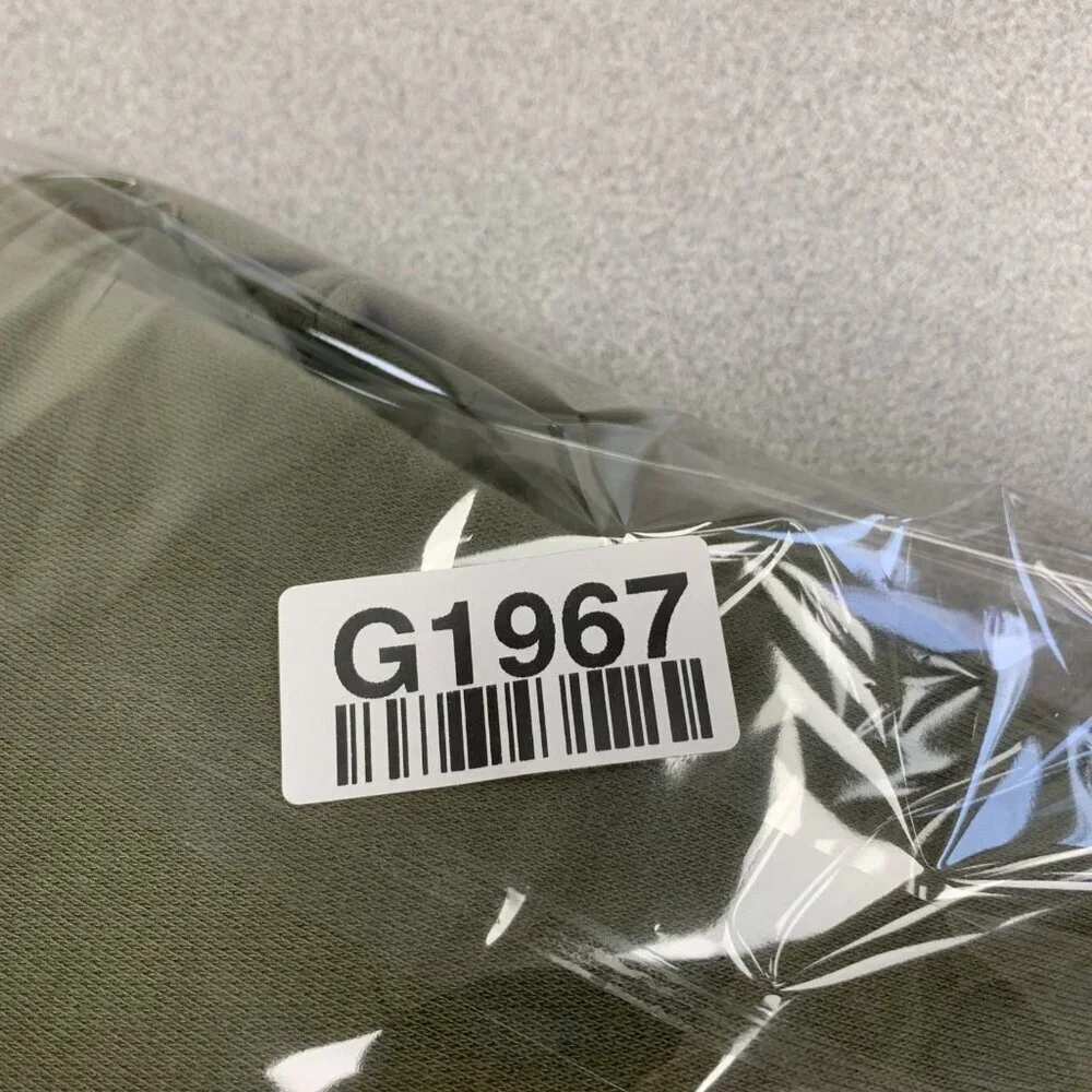 Adidas Men's Size L Olive Green Pullover Hoodie With Kangaroo Pocket G1967